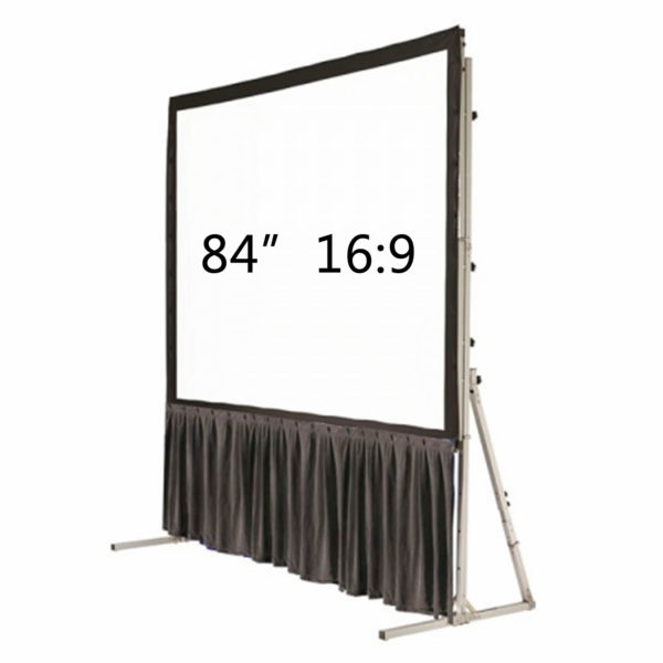 84" Fast fold 16:9 bottom drape kit