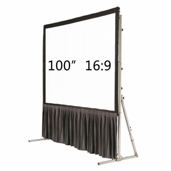 100" Fast Fold 16:9 bottom drape kit